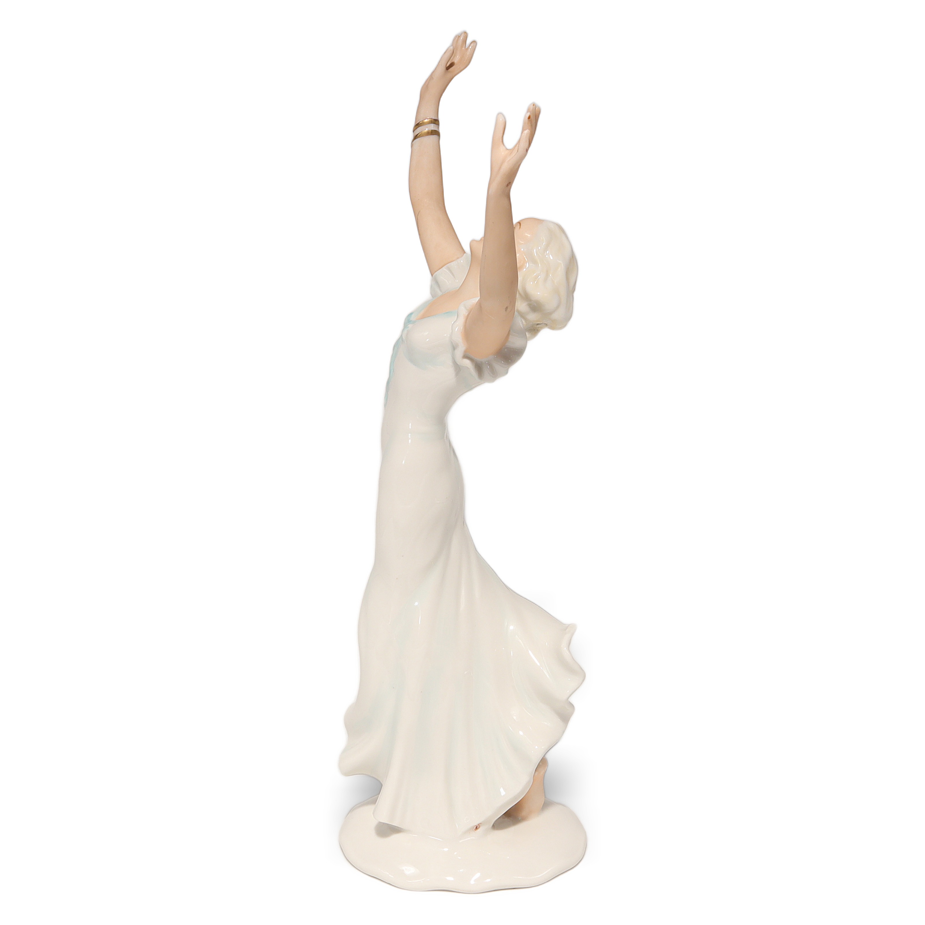 Heinz Schaubach Ballerina Art Deco Porzellanfigur - Deutsche Vintage-Sammlerfigur Thumbnail for Heinz Schaubach Ballerina Art Deco Porzellanfigur - Deutsche Vintage-Sammlerfigur