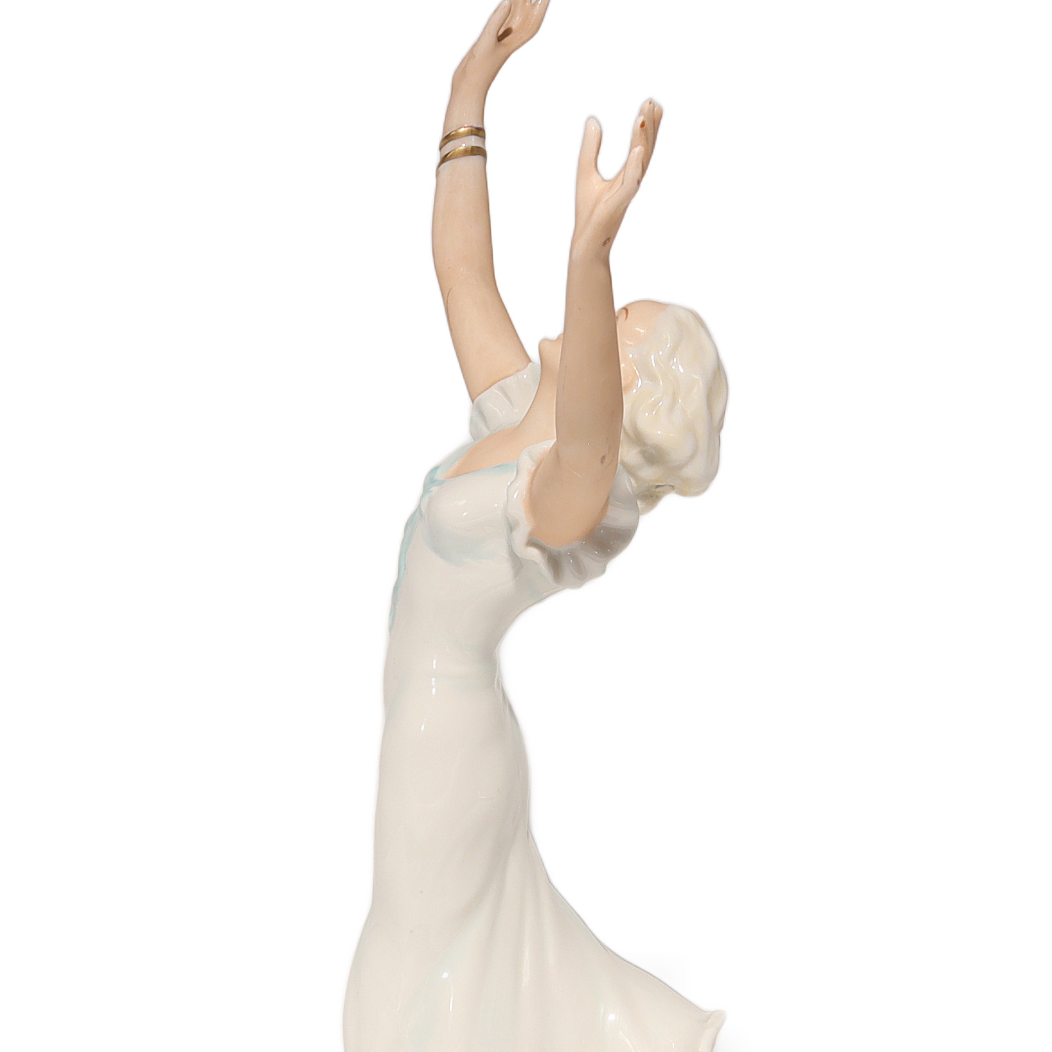 Heinz Schaubach Ballerina Art Deco Porzellanfigur - Deutsche Vintage-Sammlerfigur Thumbnail for Heinz Schaubach Ballerina Art Deco Porzellanfigur - Deutsche Vintage-Sammlerfigur